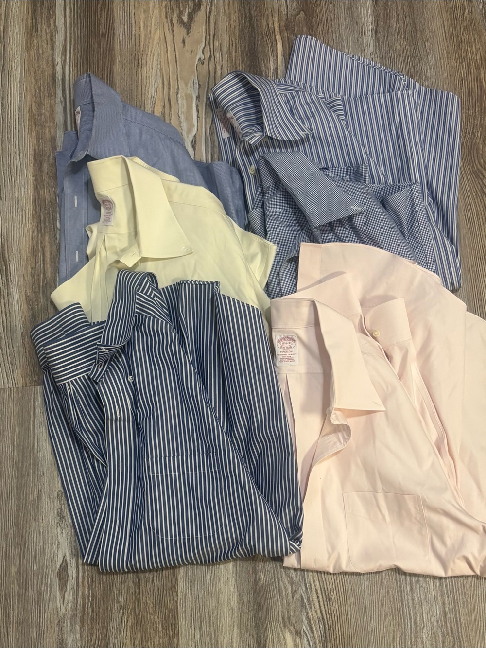 6 Vintage Brooks Brothers Button Downs - 15.5/33